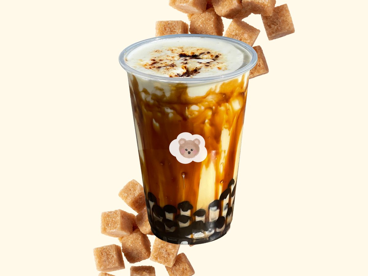 brown sugar brulee bij chibiboba in Merksem, Antwerpen
