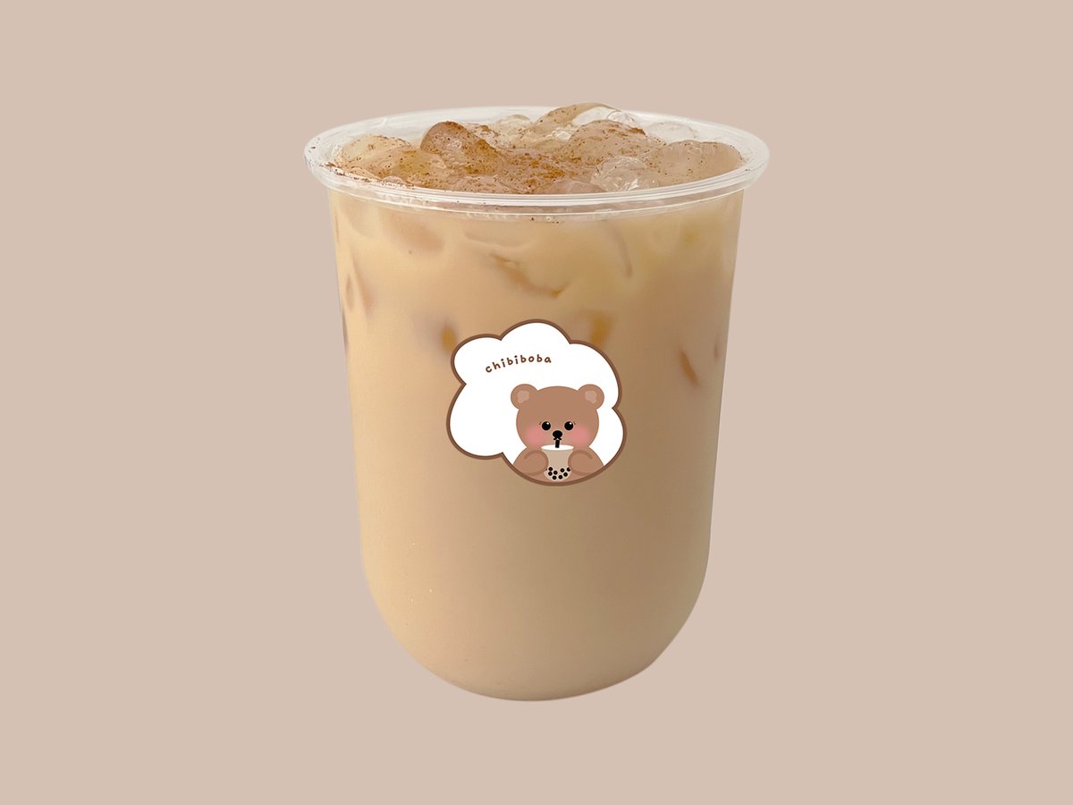 chai latte bij chibiboba in Merksem, Antwerpen