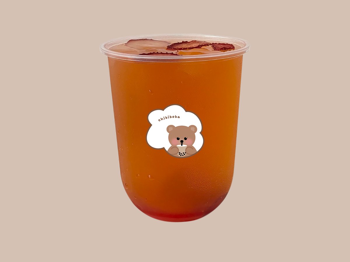 ice tea bij chibiboba in Merksem, Antwerpen